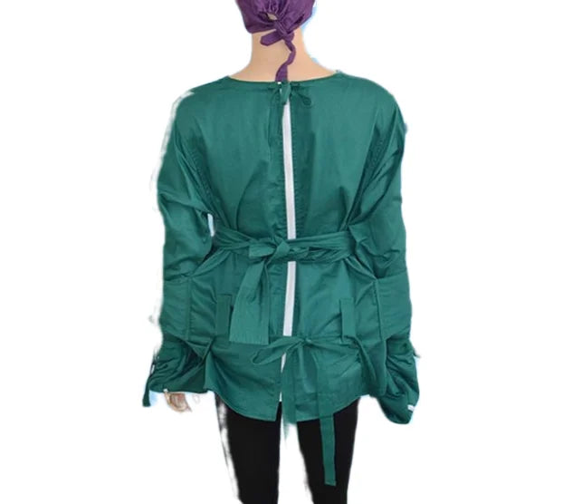 High Quality Patient Restraint Clothes Cotton Anti-Scratch Restless Green Safety Clothing For Family Elderly Health Care