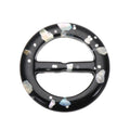 Round Round Belt Buckle Fashion Ladies Silk Buckle Scarf Clips Ring T-shirt Clips Shirt Button Coat Waist Button Clothing Decor