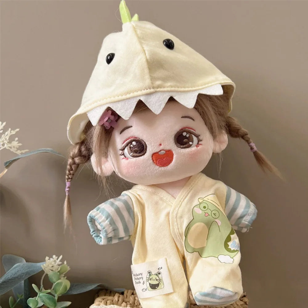 1 set Dress Up 20cm Cotton Clothes Outfit DIY Clothing Star Clothes Suit Lovely Kawaii No Attributes Clothes Accessories