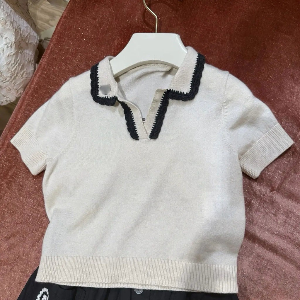 Children's Clothing In Stock Fashion Printed Girls Dress 26 Summer Knit Tee Shirt and Skirts Princess Tutu Dress Clothes Sets