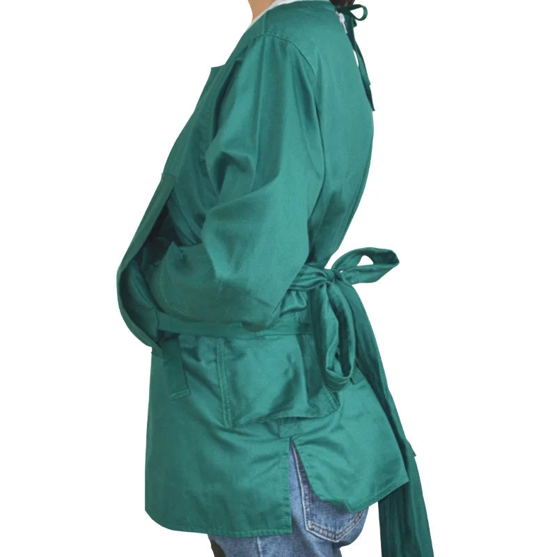 High Quality Patient Restraint Clothes Cotton Anti-Scratch Restless Green Safety Clothing For Family Elderly Health Care
