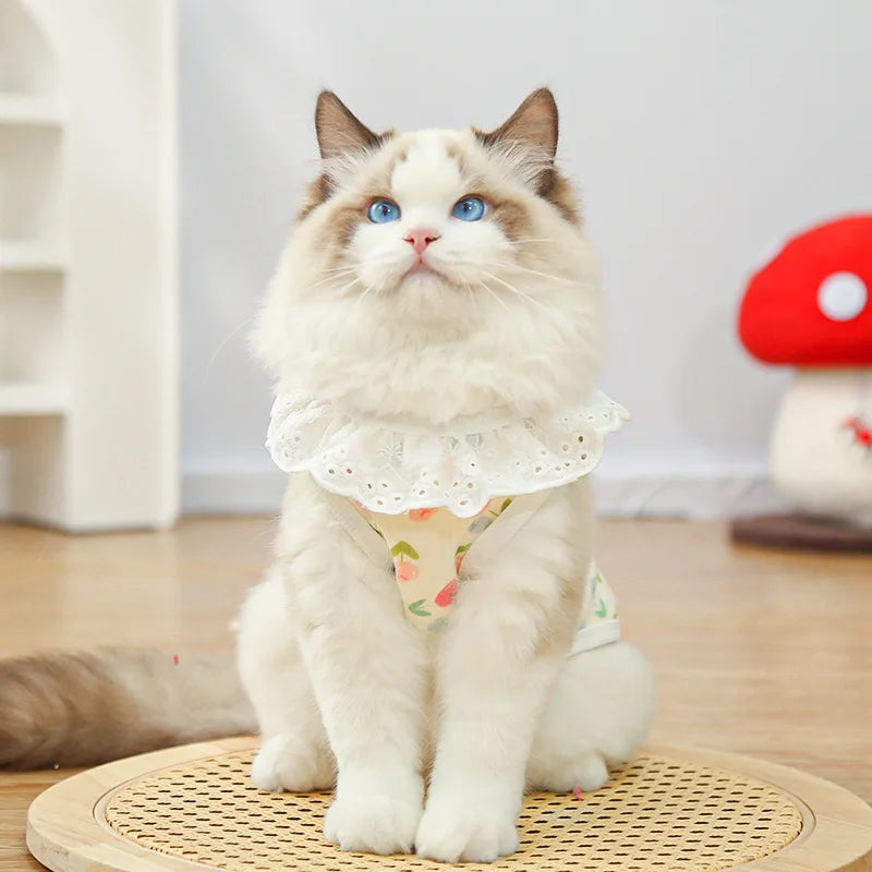 Puppy Shirts Thin Cooling Dog Clothes Pet Spring Summer Cartoon Dog Vest Soft Breathable Cat Clothing Chihuahua T Shirt for Dogs