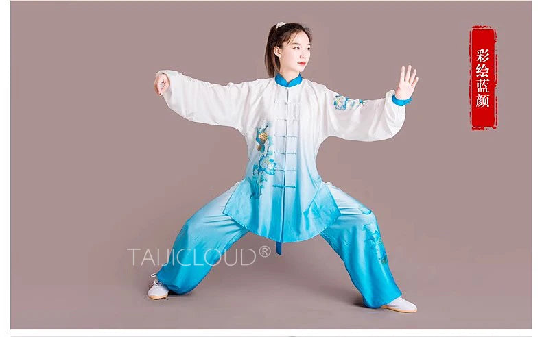 Tai Chi Clothing for Men and Women, Suitable for Martial Arts and Qigong, Spring and Summer, Morning Practice