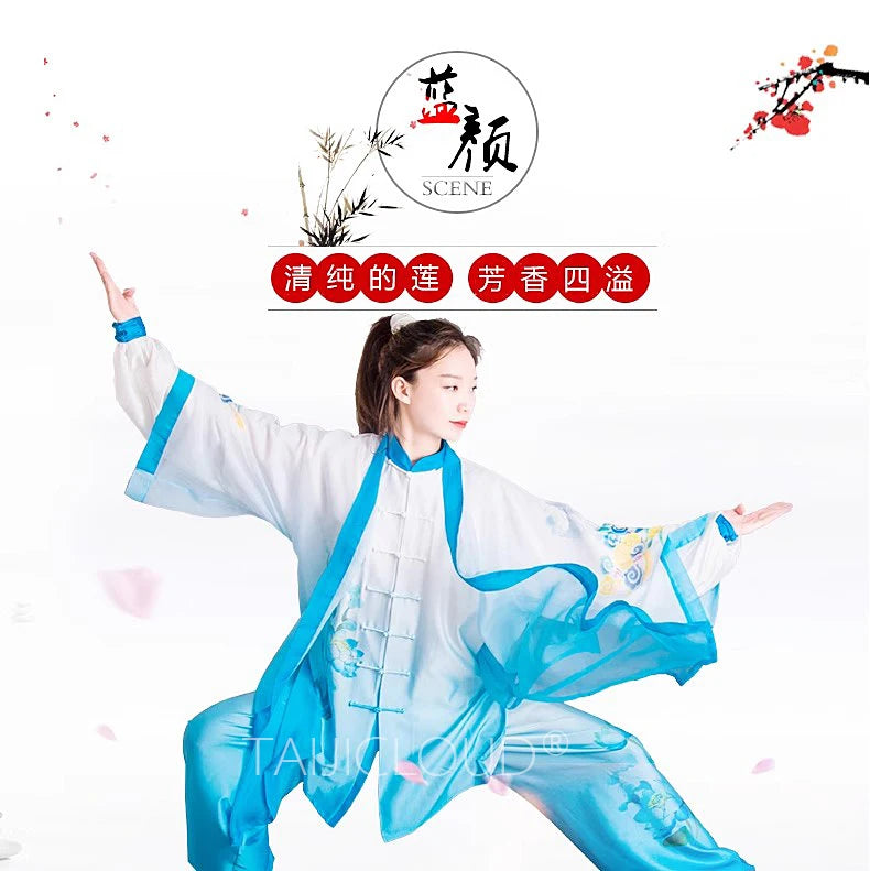 Tai Chi Clothing for Men and Women, Suitable for Martial Arts and Qigong, Spring and Summer, Morning Practice