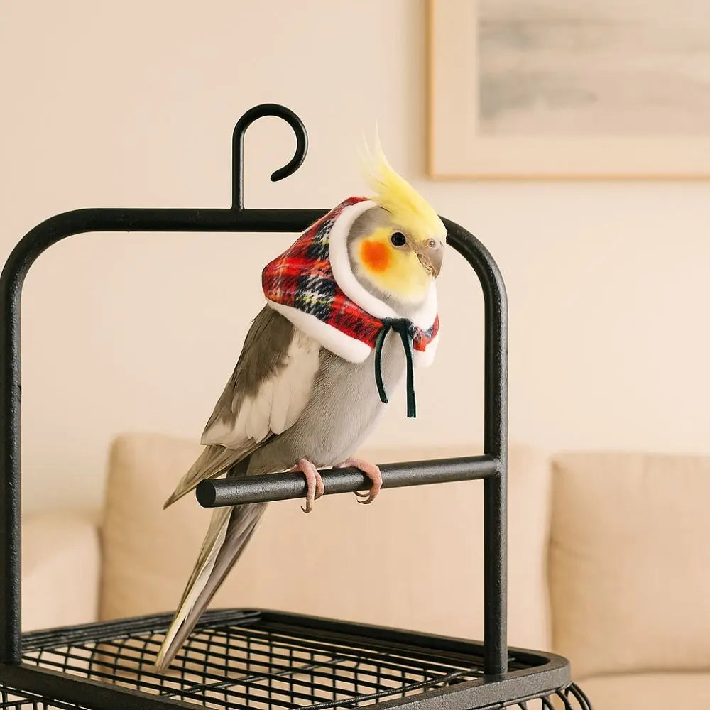 Cosplay Accessories Warm Hamster Cloak Windproof Comfortable Pet Hamster Outfits Adjustable Festive Parrot Outerwear Christmas