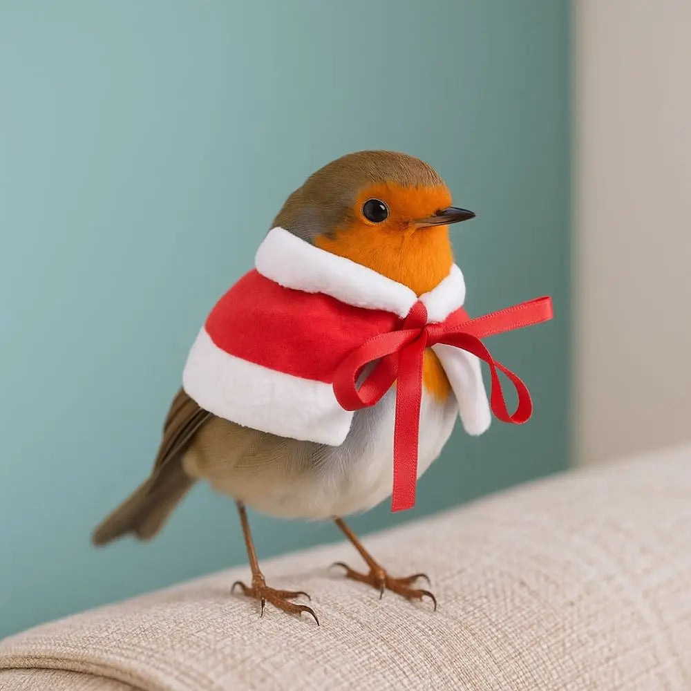 Cosplay Accessories Warm Hamster Cloak Windproof Comfortable Pet Hamster Outfits Adjustable Festive Parrot Outerwear Christmas