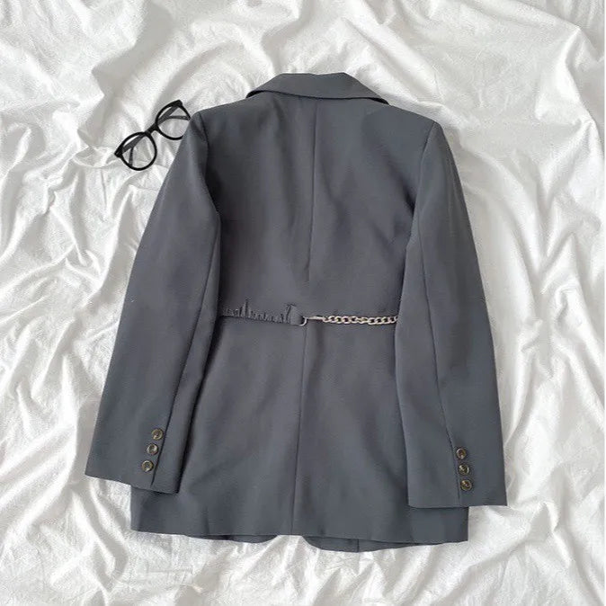2025 New Girls Cotton Suit Coat Long Sleeve Top  Spring Autumn Clothes