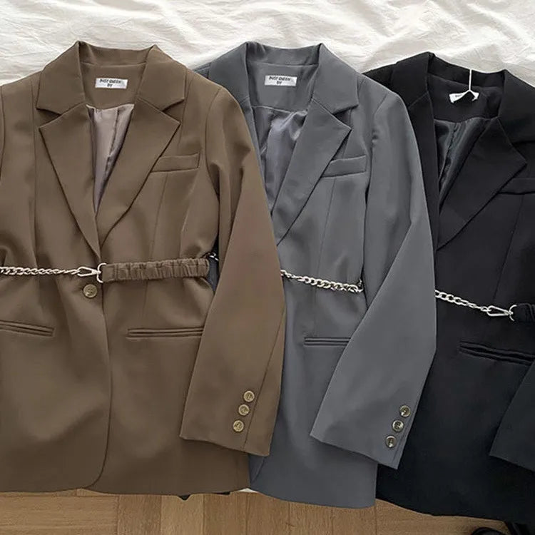 2025 New Girls Cotton Suit Coat Long Sleeve Top  Spring Autumn Clothes