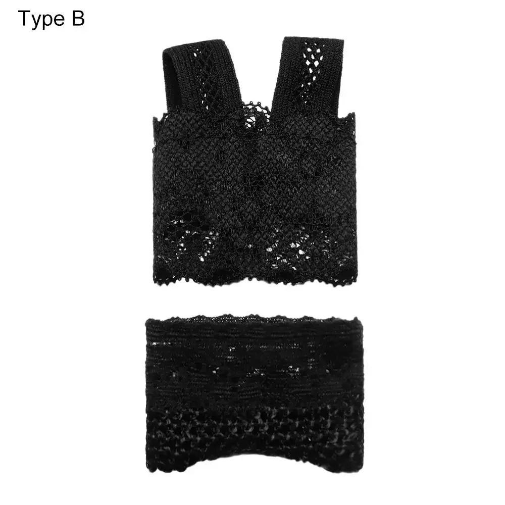 1Set Sexy Pajamas Colorful Clothing Underwear Lingerie Bra Dress Lace Homewear Accessories Clothes for Doll DIY Toy