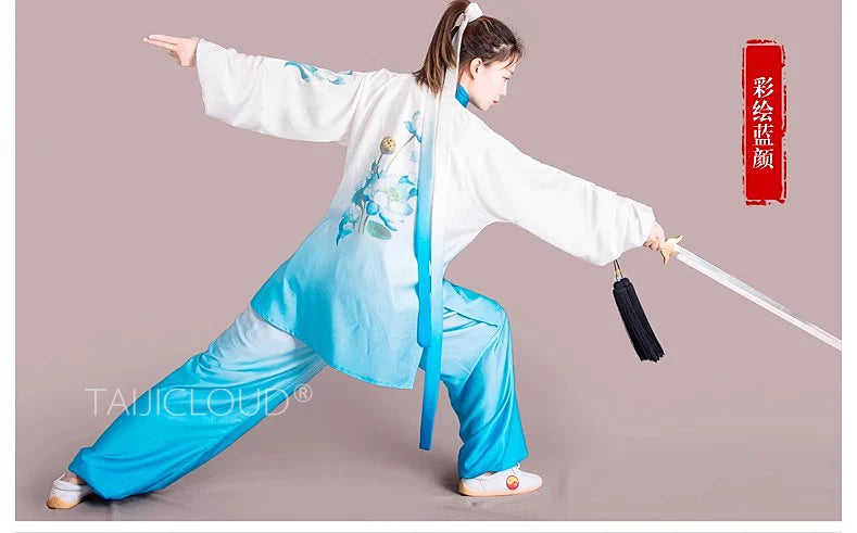 Tai Chi Clothing for Men and Women, Suitable for Martial Arts and Qigong, Spring and Summer, Morning Practice