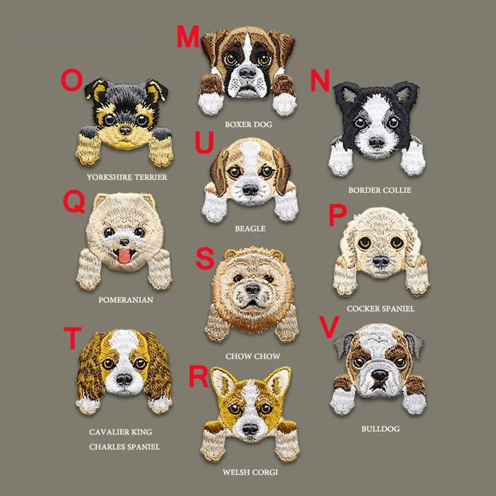 Cute Baby's Clothes Small Dog Backpack Decoration Clothing Patches Patch Applique