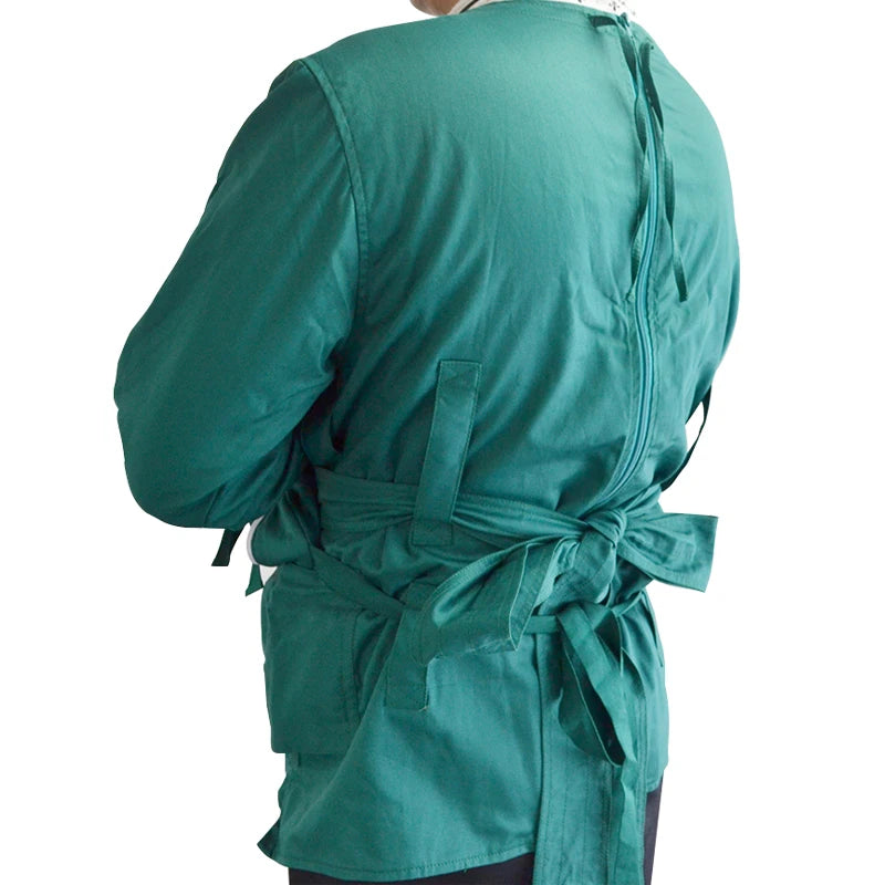 High Quality Patient Restraint Clothes Cotton Anti-Scratch Restless Green Safety Clothing For Family Elderly Health Care