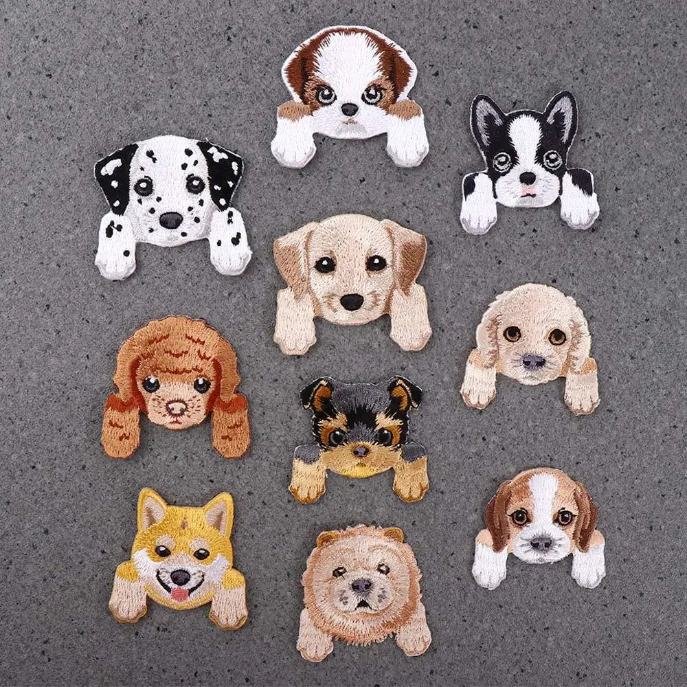 Cute Baby's Clothes Small Dog Backpack Decoration Clothing Patches Patch Applique