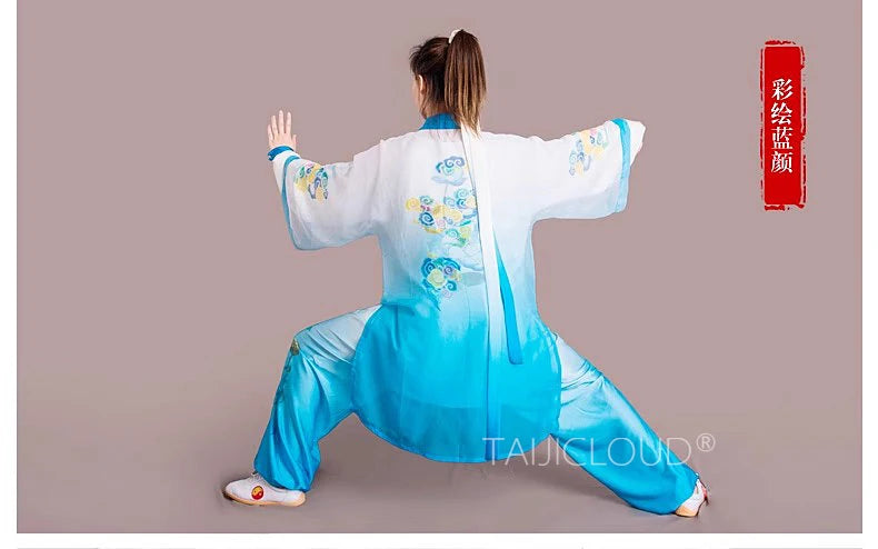 Tai Chi Clothing for Men and Women, Suitable for Martial Arts and Qigong, Spring and Summer, Morning Practice