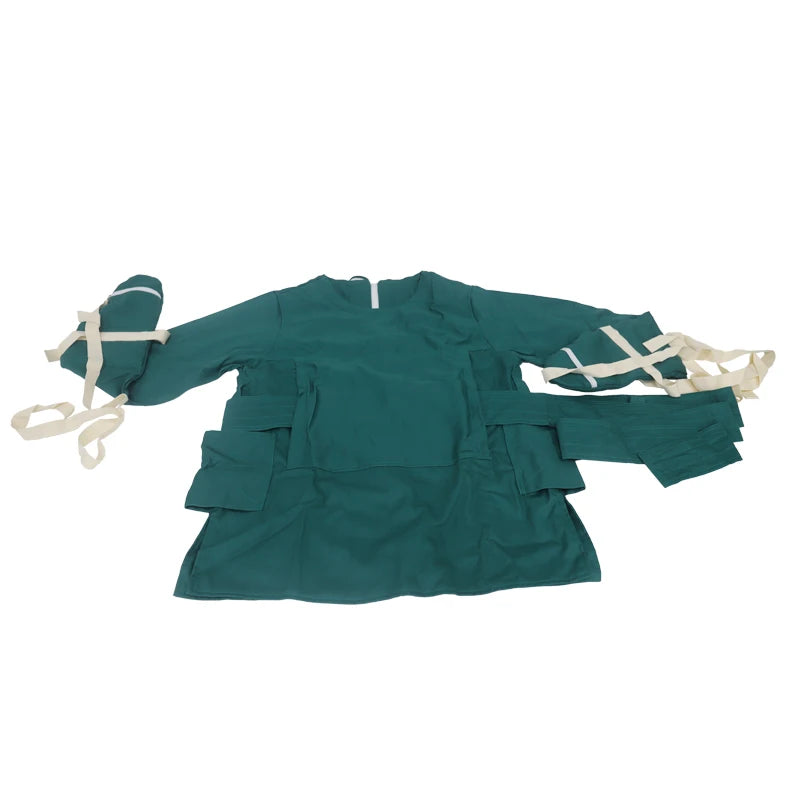 High Quality Patient Restraint Clothes Cotton Anti-Scratch Restless Green Safety Clothing For Family Elderly Health Care