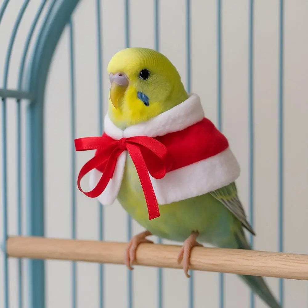 Cosplay Accessories Warm Hamster Cloak Windproof Comfortable Pet Hamster Outfits Adjustable Festive Parrot Outerwear Christmas