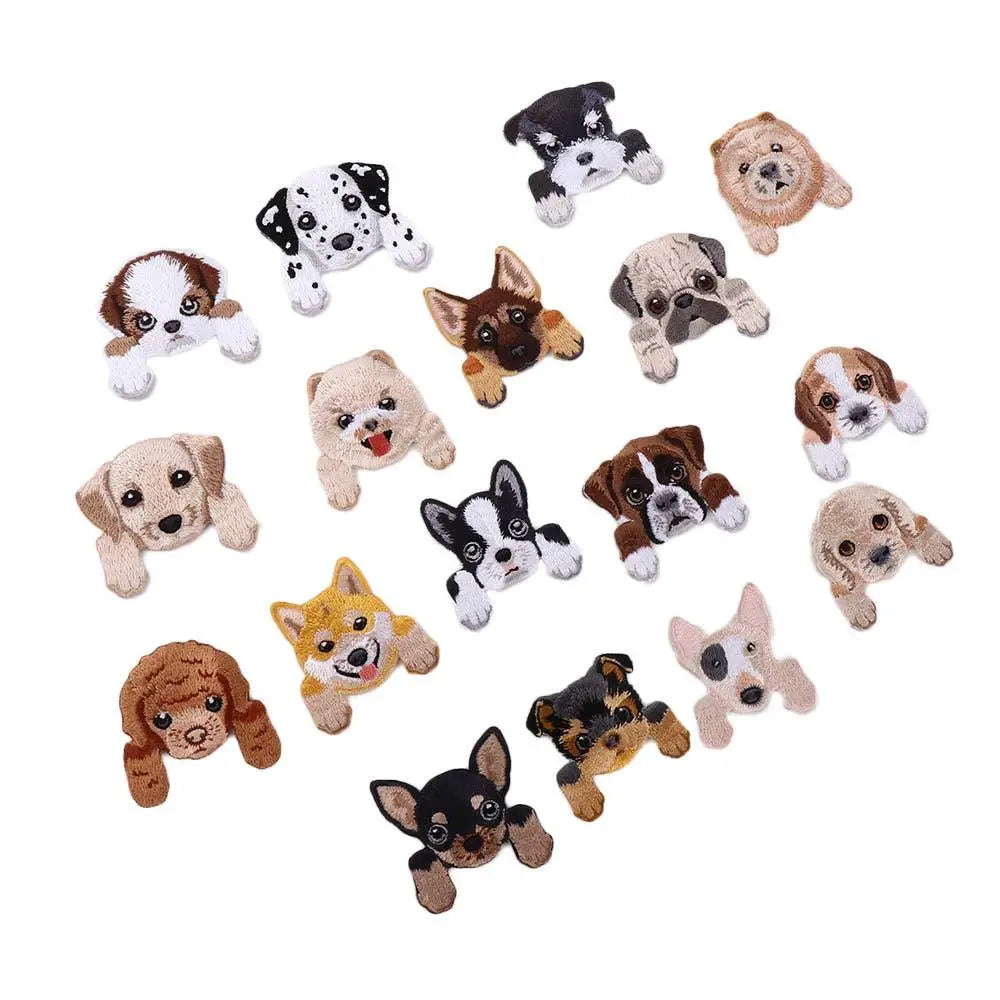 Cute Baby's Clothes Small Dog Backpack Decoration Clothing Patches Patch Applique