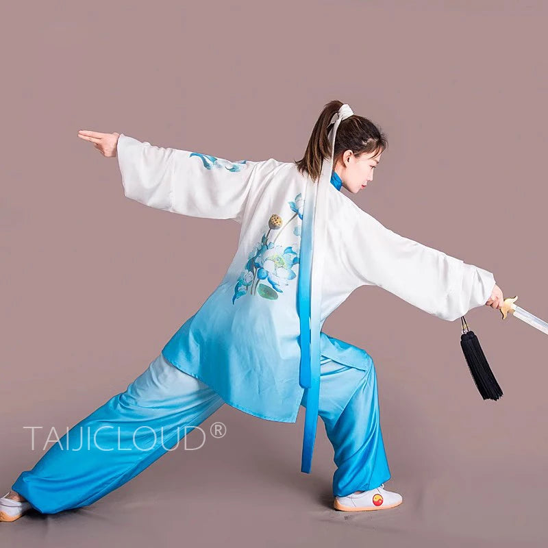 Tai Chi Clothing for Men and Women, Suitable for Martial Arts and Qigong, Spring and Summer, Morning Practice
