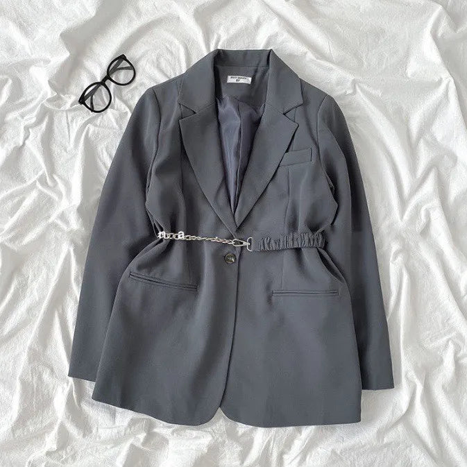 2025 New Girls Cotton Suit Coat Long Sleeve Top  Spring Autumn Clothes