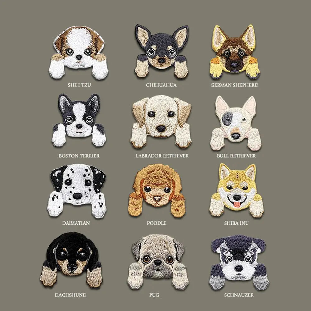Cute Baby's Clothes Small Dog Backpack Decoration Clothing Patches Patch Applique