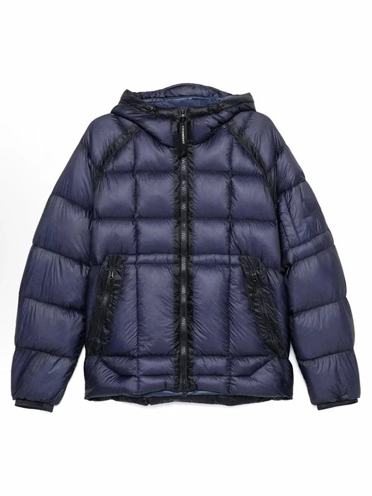 Fashionable Men's and Women's Winter Cotton Clothing Long Sleeved Jackets Hooded Jackets Warm and Thick Cotton Clothing