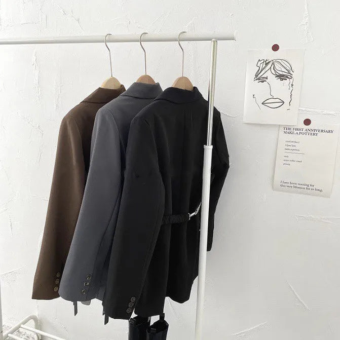 2025 New Girls Cotton Suit Coat Long Sleeve Top  Spring Autumn Clothes