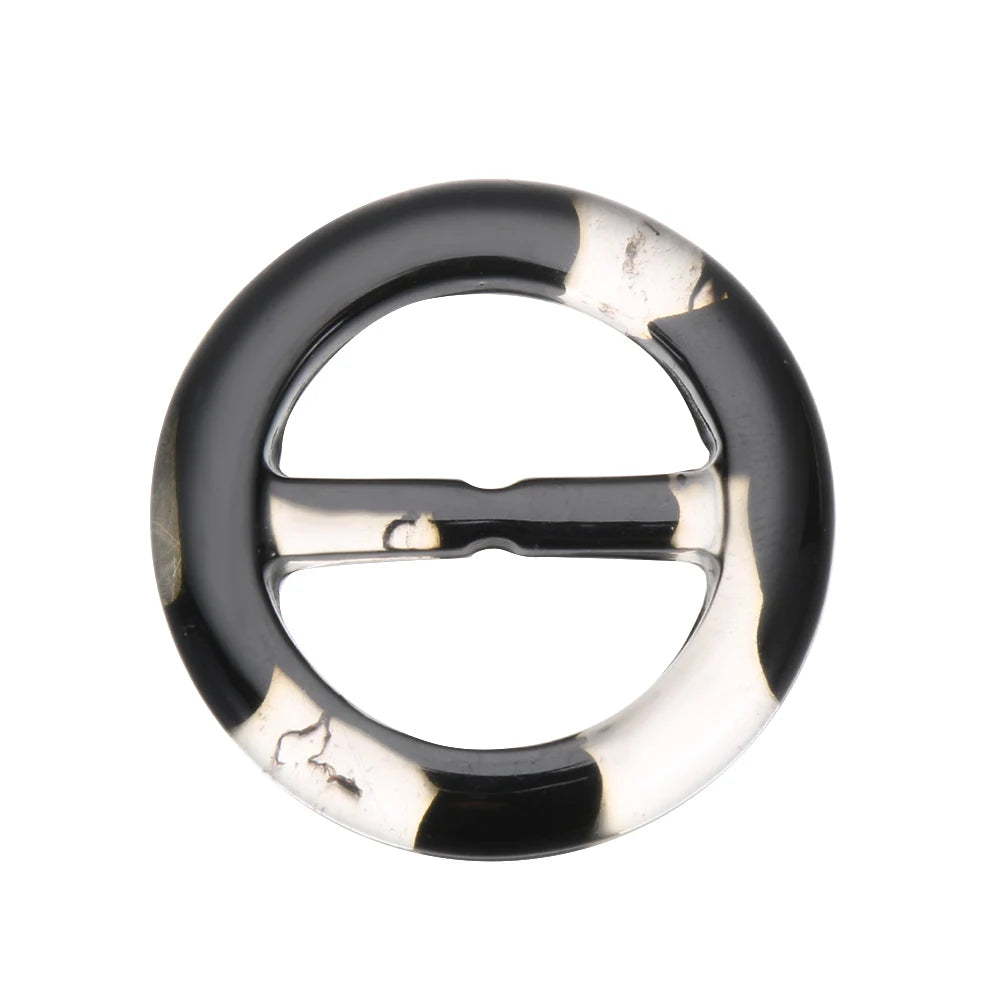 Round Round Belt Buckle Fashion Ladies Silk Buckle Scarf Clips Ring T-shirt Clips Shirt Button Coat Waist Button Clothing Decor
