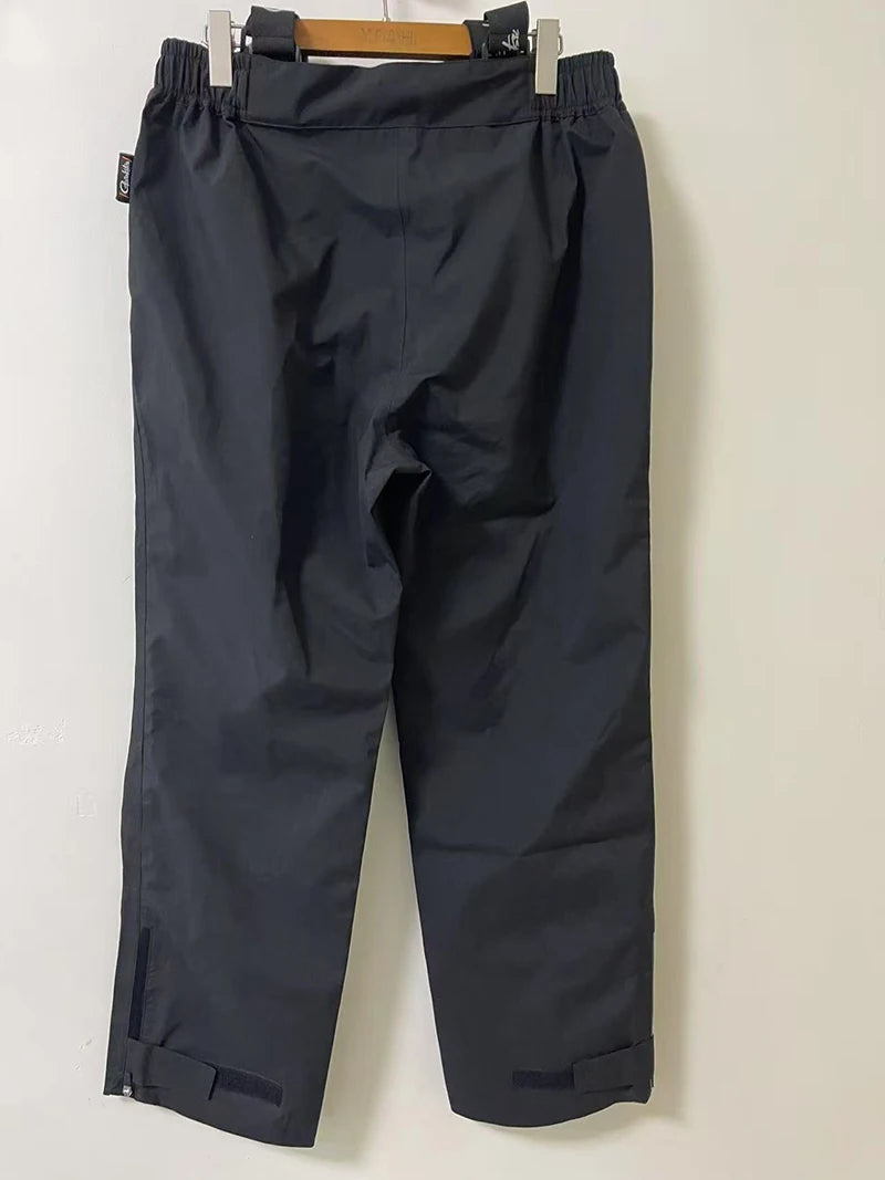 Gamakatsu Fishing Clothing Thin Three-layer Rubber Windproof Rainproof Jacket Rock Fishing Coat Overalls Two-piece Set GM-3772