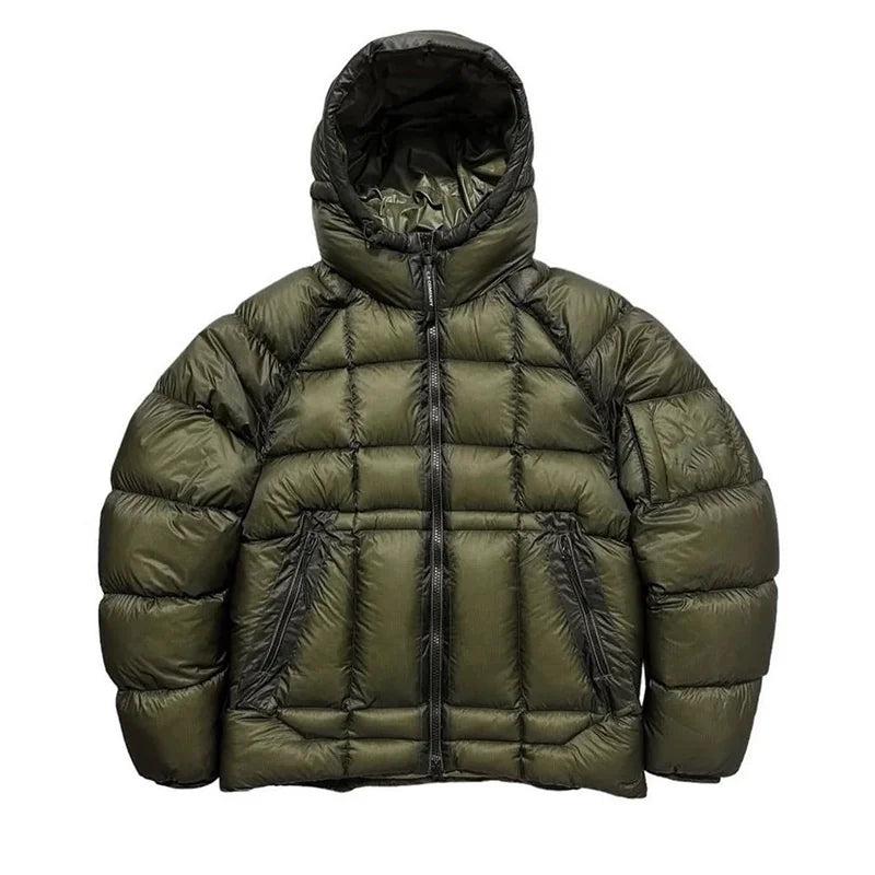 Fashionable Men's and Women's Winter Cotton Clothing Long Sleeved Jackets Hooded Jackets Warm and Thick Cotton Clothing