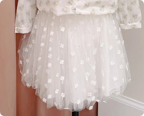 Children's Clothing In Stock Fashion Printed Girls Dress 26 Summer Knit Tee Shirt and Skirts Princess Tutu Dress Clothes Sets