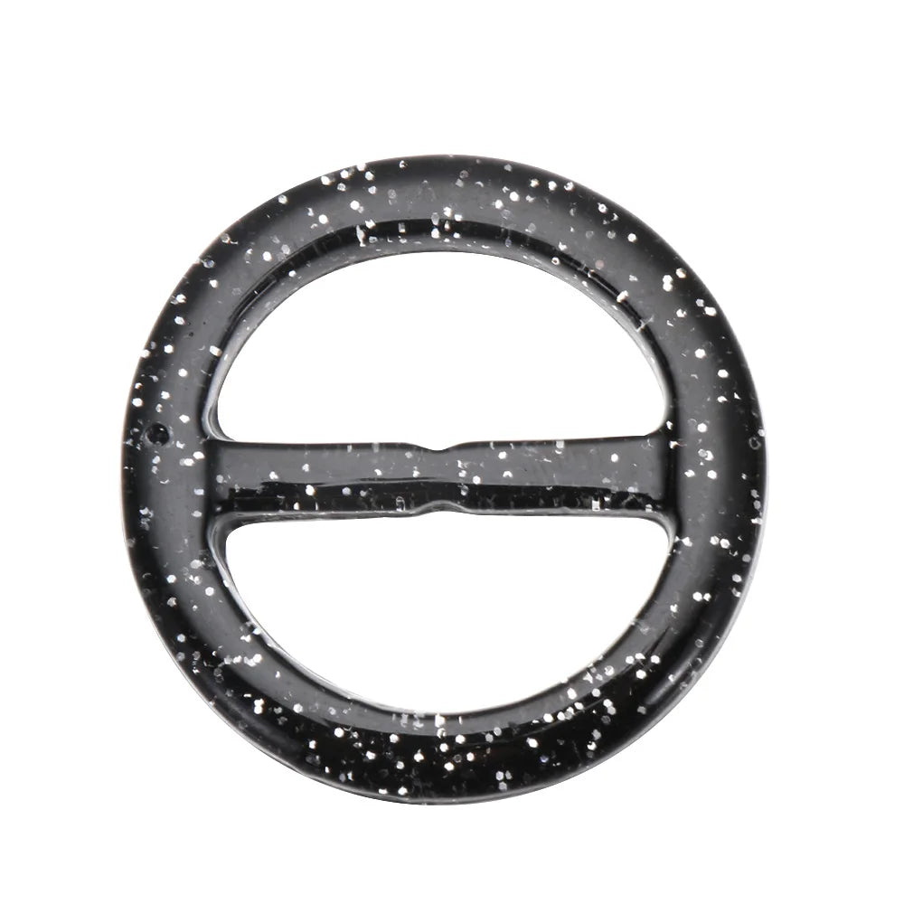 Round Round Belt Buckle Fashion Ladies Silk Buckle Scarf Clips Ring T-shirt Clips Shirt Button Coat Waist Button Clothing Decor