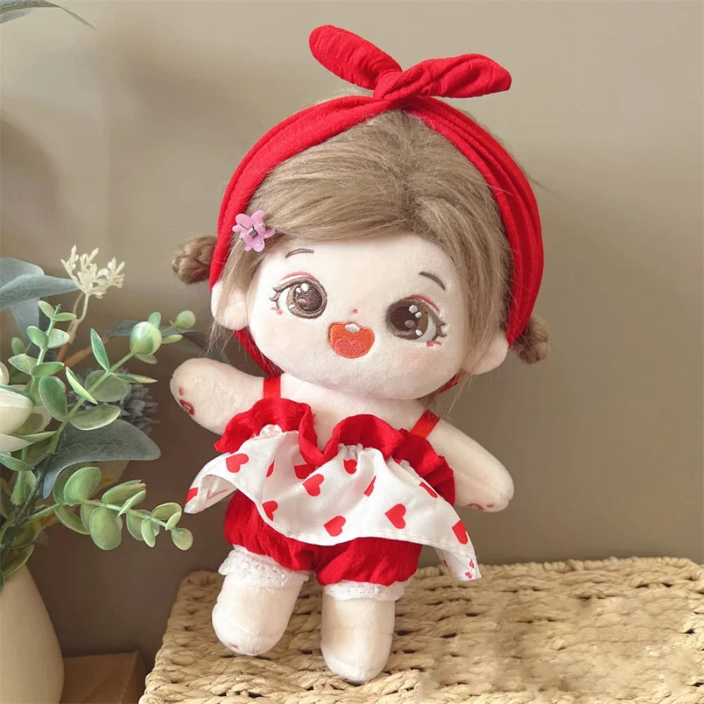 1 set Dress Up 20cm Cotton Clothes Outfit DIY Clothing Star Clothes Suit Lovely Kawaii No Attributes Clothes Accessories