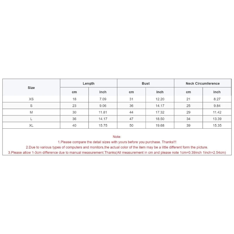 Cotton Vest for Dogs and Cats, Costume Pet Clothes, Fashion Clothing for Puppies, Pugs, Shih Tzu, 5 Sizes, Summer
